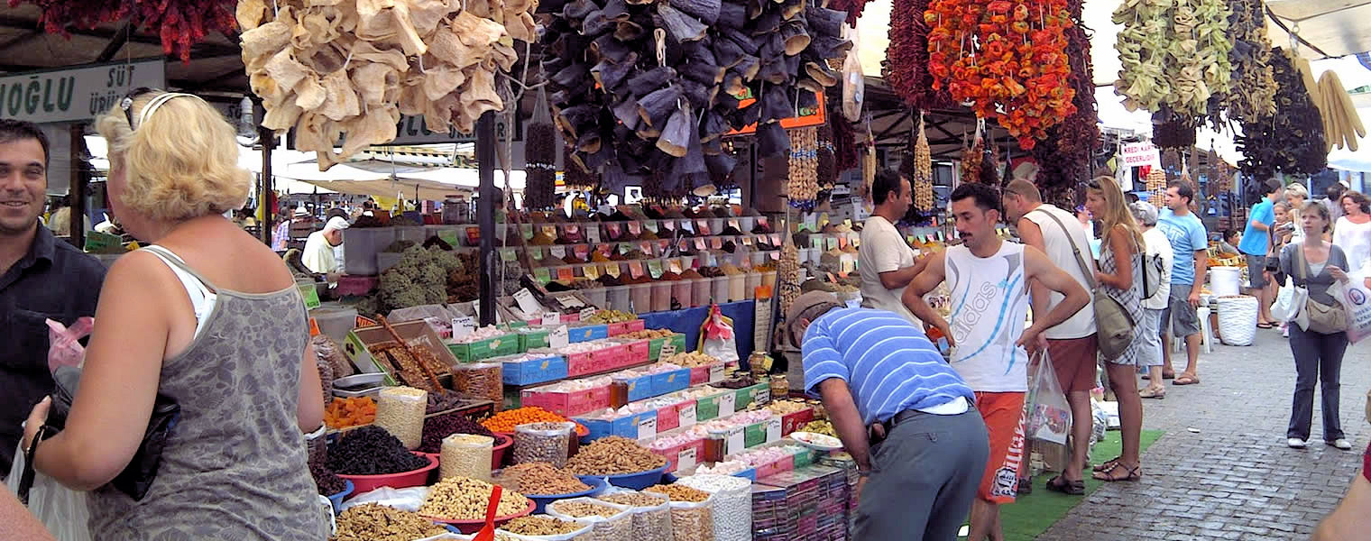 Турецкий базар bodrum Tury